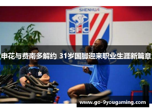 申花与费南多解约 31岁国脚迎来职业生涯新篇章