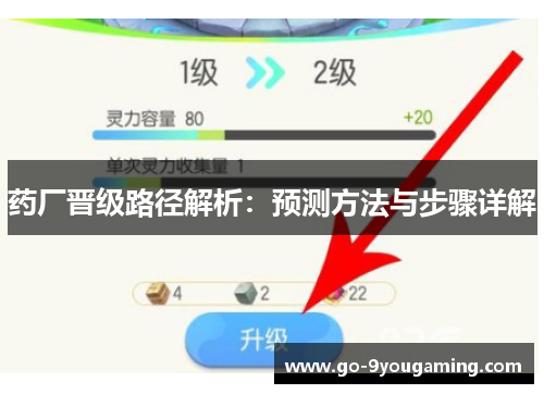 药厂晋级路径解析：预测方法与步骤详解