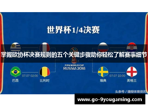 掌握欧协杯决赛规则的五个关键步骤助你轻松了解赛事细节